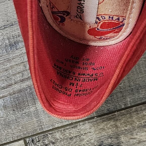 Red Grasshoppers shoes by keds Red Hat Society Slip on shoes Size 7.5M b39 - Picture 10 of 10